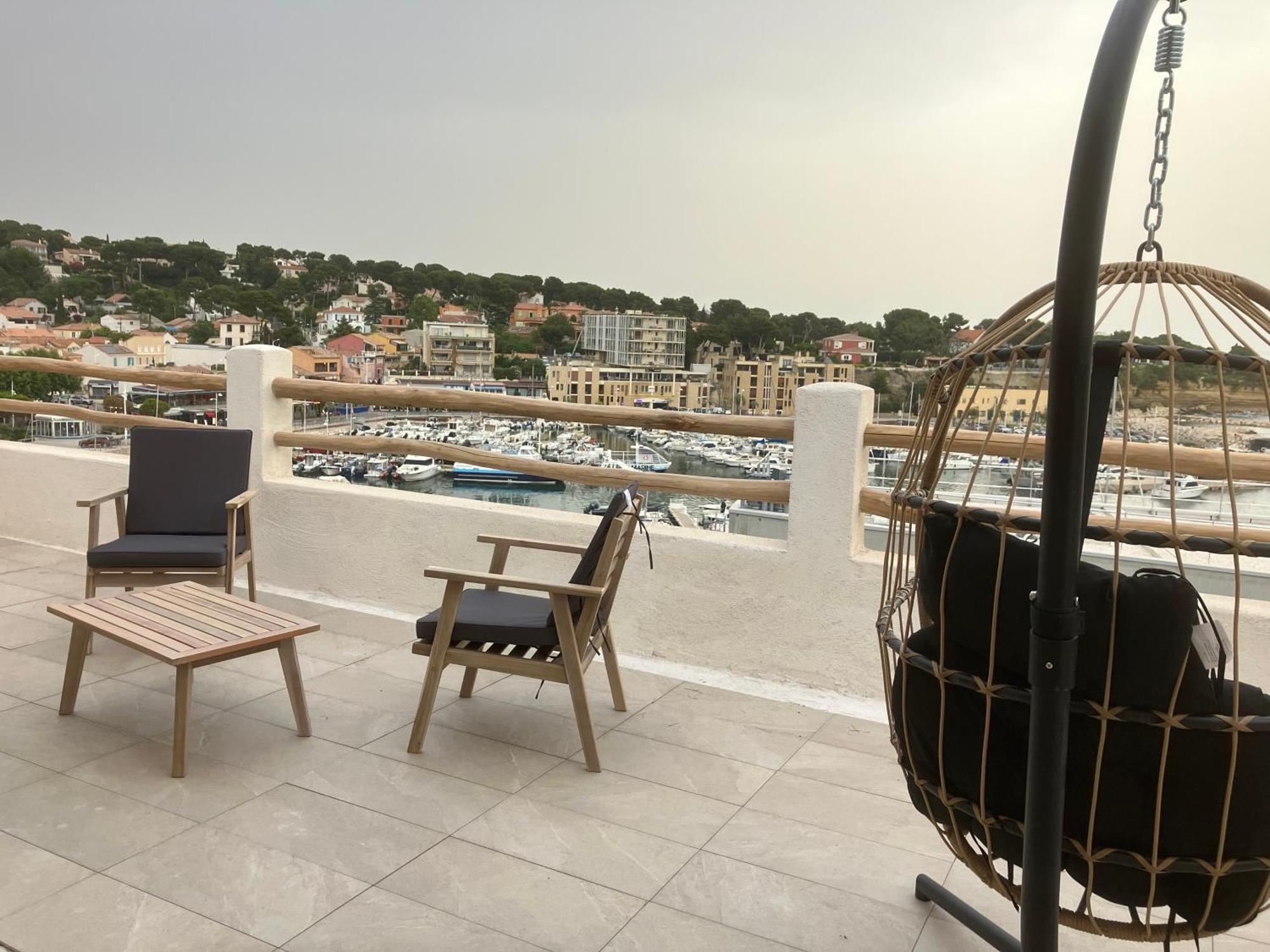 T2 Vue Sur Le Port Jacuzzi Terrasse Et Parking Apartment Carry-le-Rouet Exterior photo